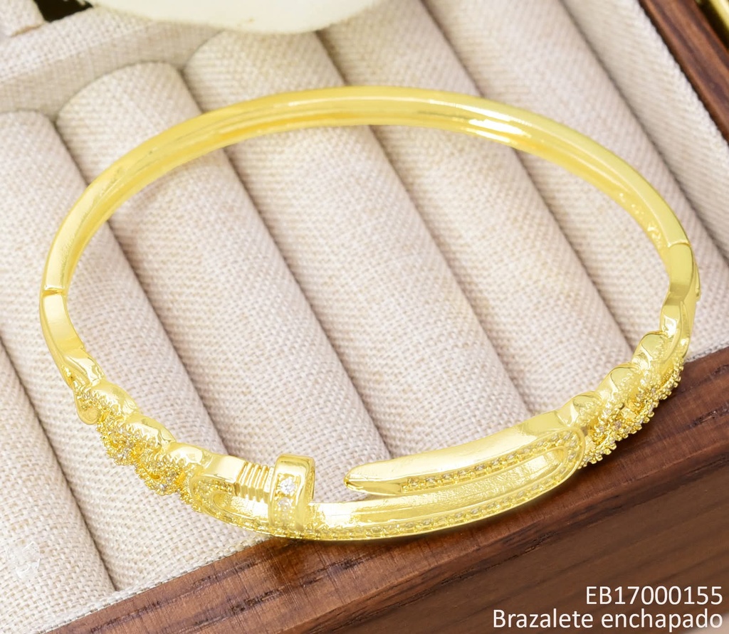 BRAZALETE CLAVO/ZIRC. BE1199-217 012026