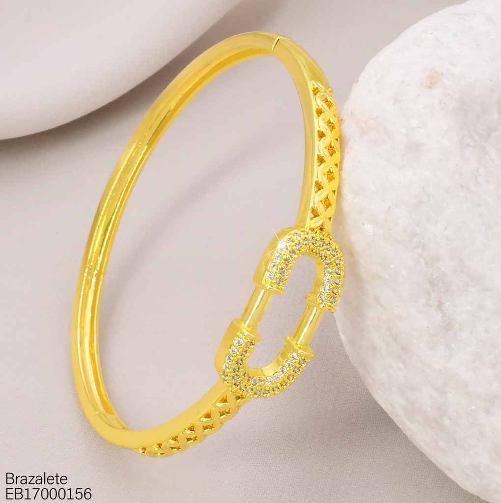 BRAZALETE OVALO CENTRO ZIRC. BE1200-217 012026