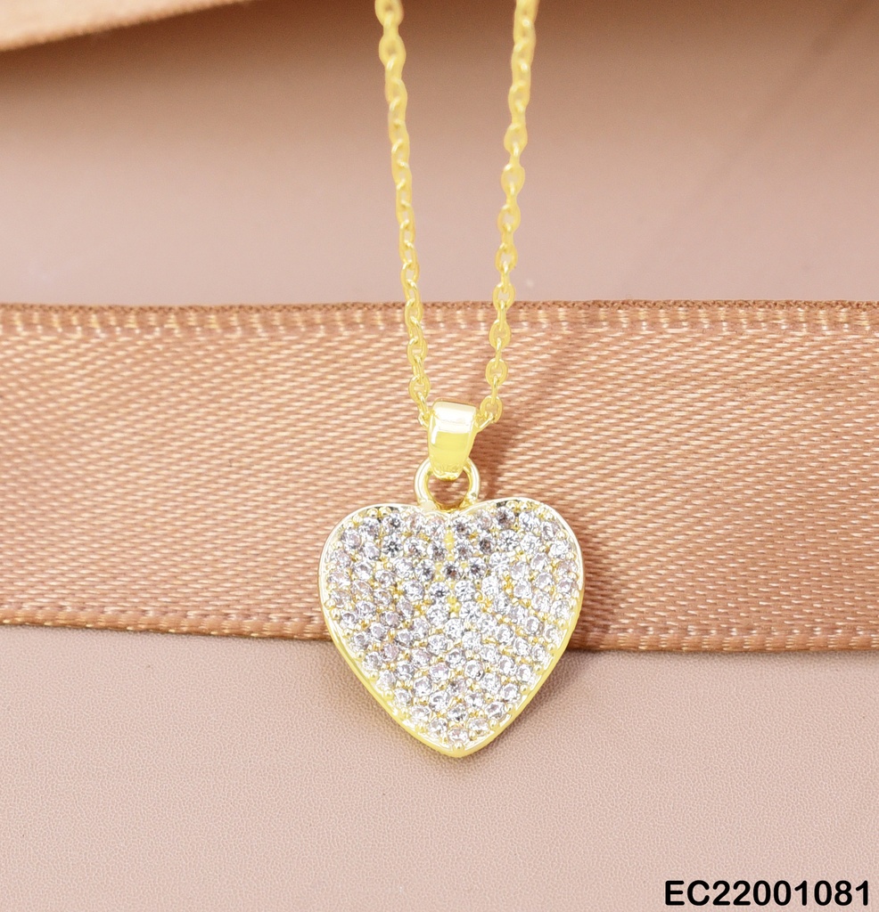 CADENA CORAZON ZIRC. CE498-424 012026