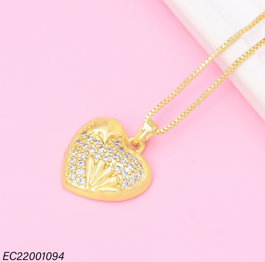 CADENA CORAZON/ESTRELLA ZIRC. CE518-429 012026