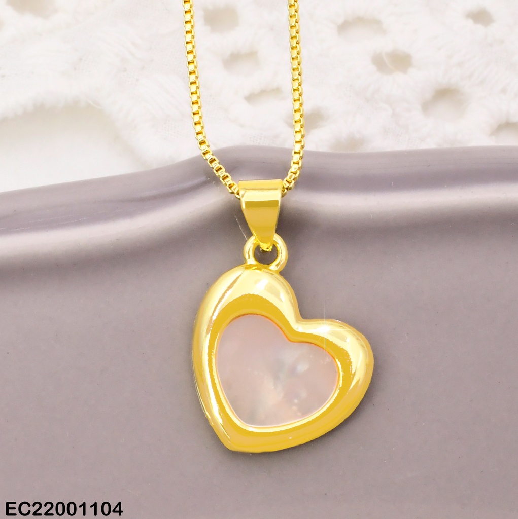 CADENA CORAZON CENTRO CREMA CE605-294 012026