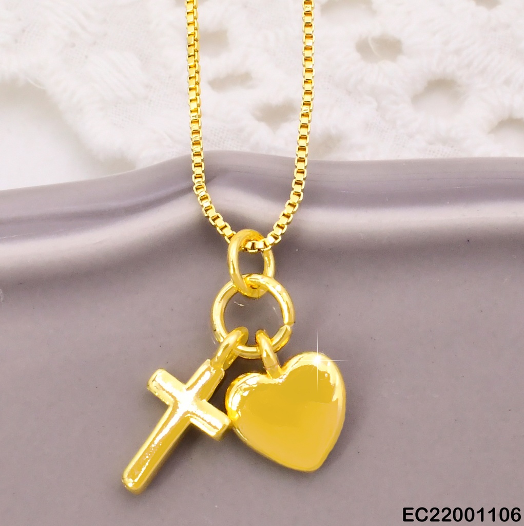 CADENA CORAZON PQ./CRUZ CE607-294 012026