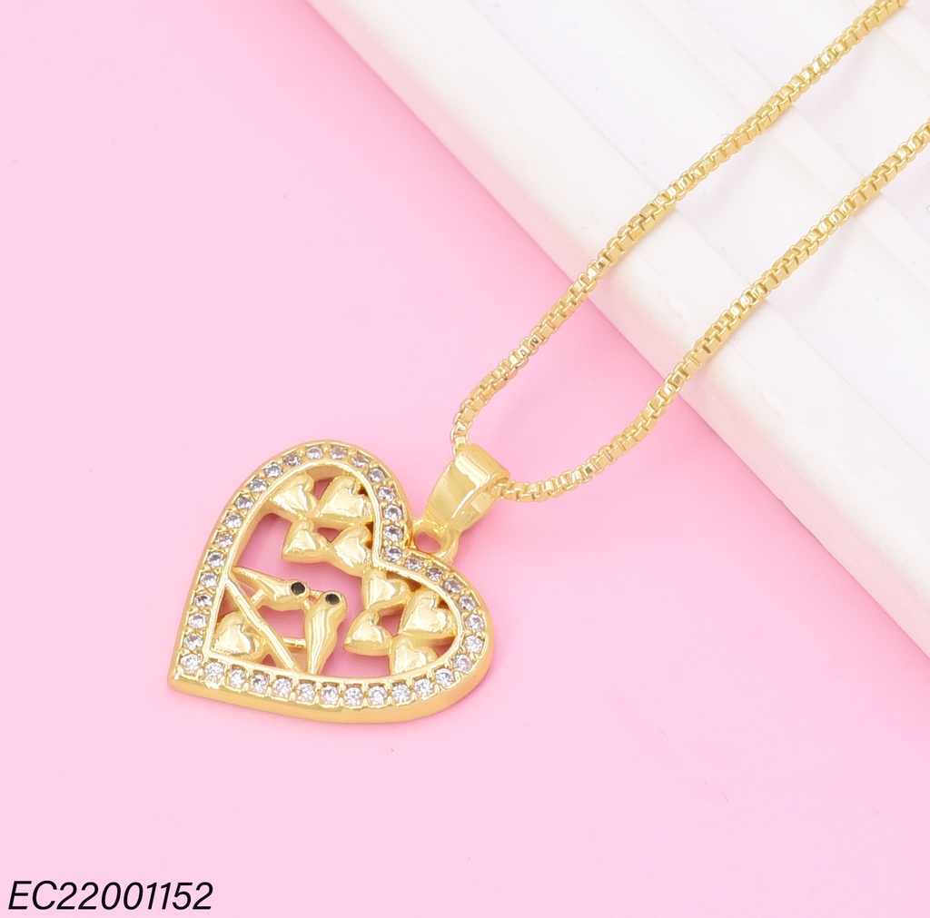 CADENA CORAZON AVE/ZIRC. CE654-442 012026