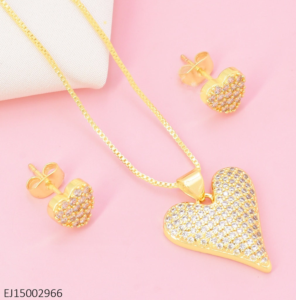 JUEGO CORAZON ZIRC.  SE1455-9 012026
