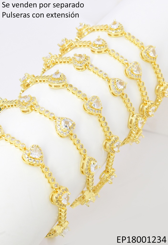 PULSERA CORAZON ZIRC. BE1126-294 012026