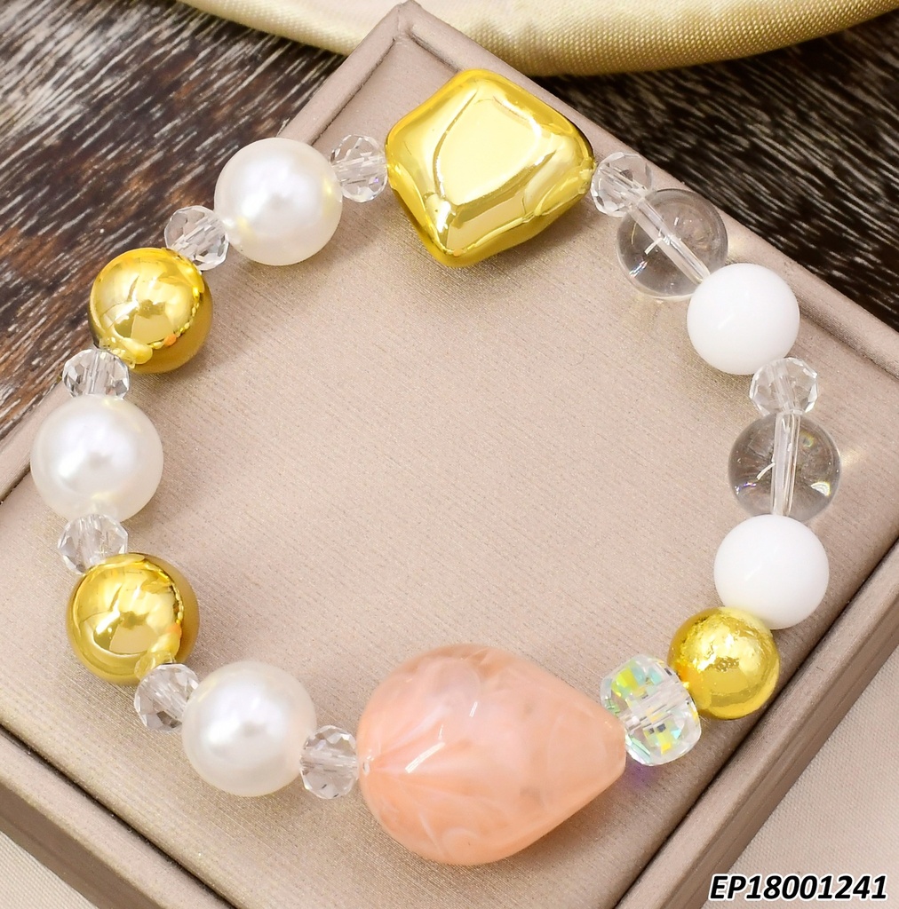 PULSERA PELOTA/CUADRO IRREG. CCB BE1150-437 012026