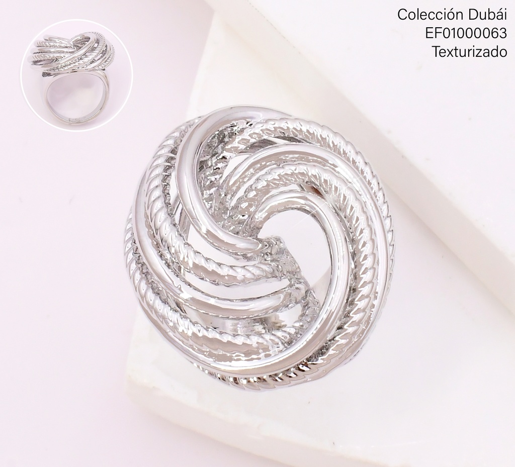ANILLO LINEAS ESPIRAL LISAS/TORNEADAS FD25840