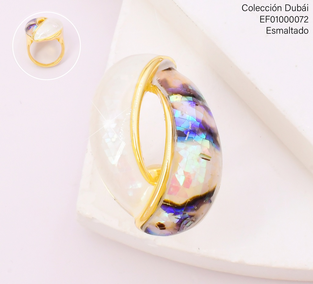 ANILLO () TORNASOL-BLANCO FD25852
