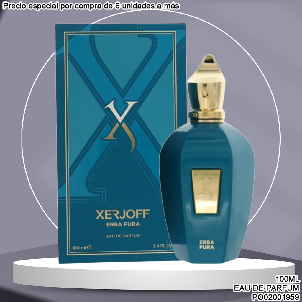 PERFUME ERBA PURA XERJOFF V 100ML EDP