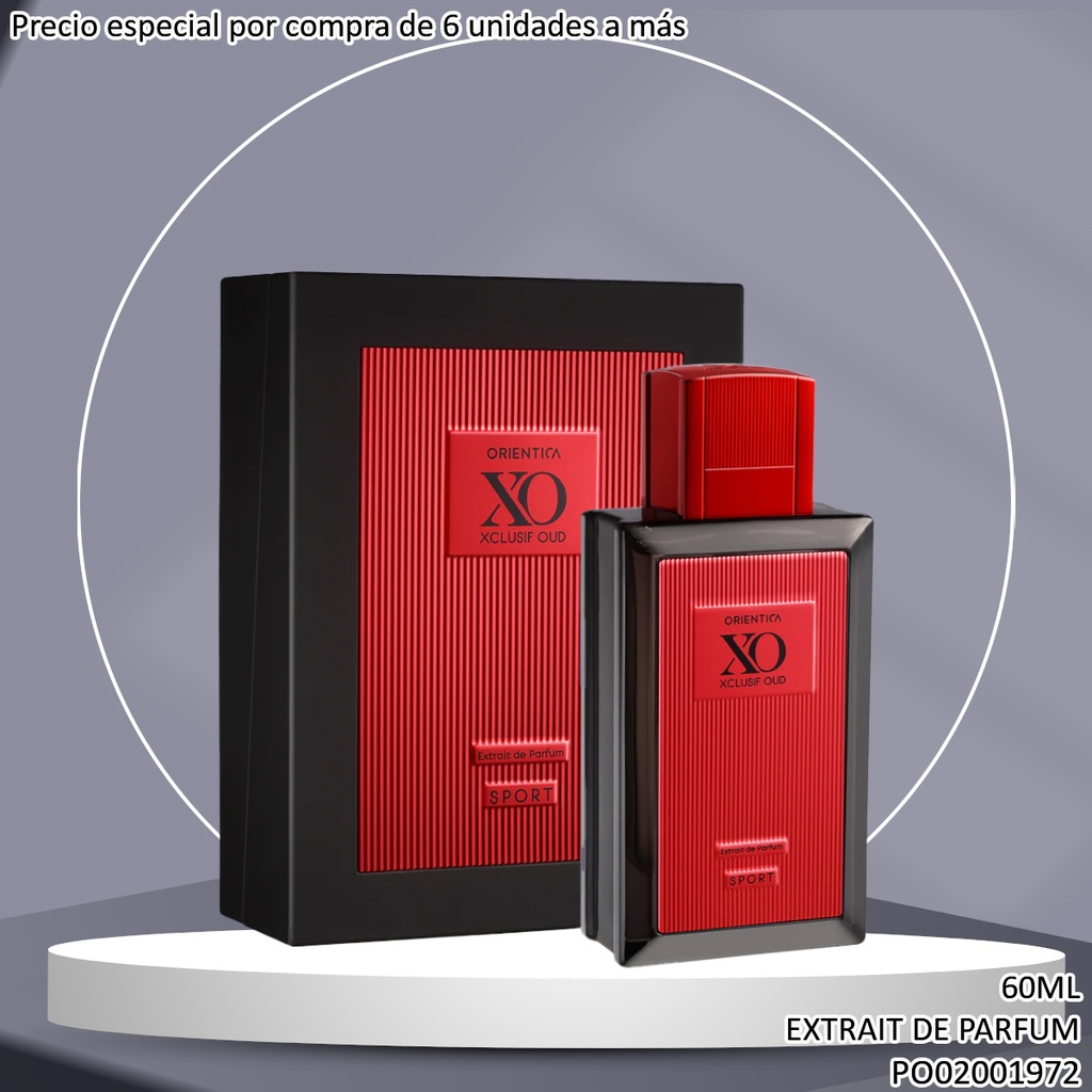 PERFUME ORIENTICA XO XCLUSIF OUD SPORT EXTRAIT DE PARFUM 60ML