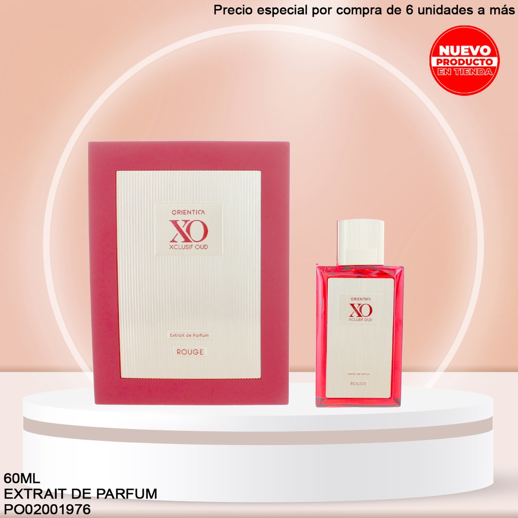 PERFUME ORIENTICA XO XCLUSIF OUD ROUGE EXTRAIT DE PARFUM 60ML