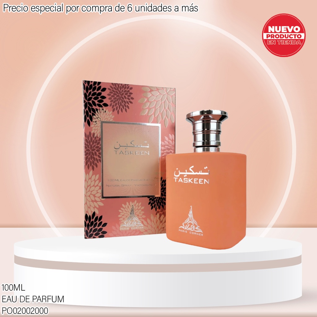 PERFUME TASKEEN PARIS CORNER EDP 100