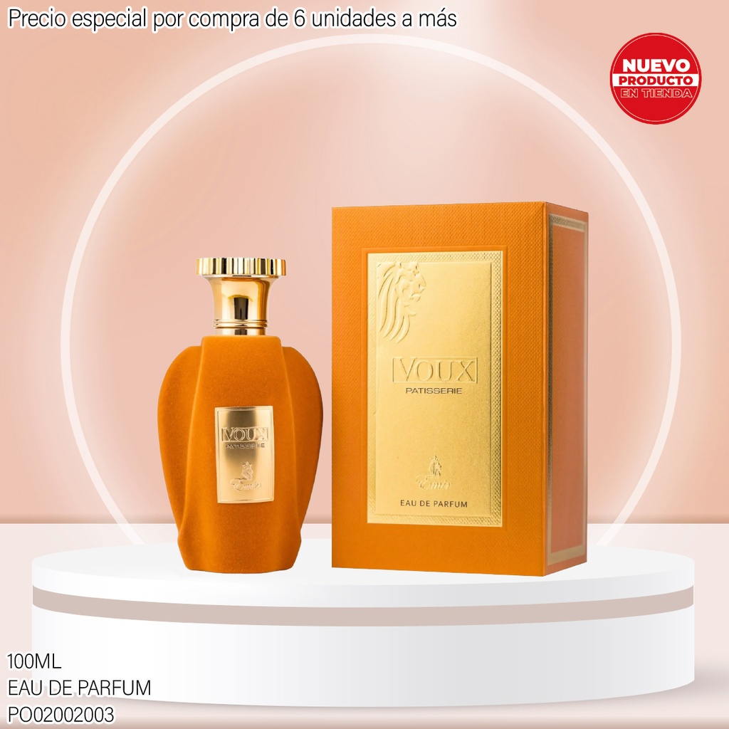 PERFUME VOUX PATISSERIE PARIS CORNER EDP 100ML