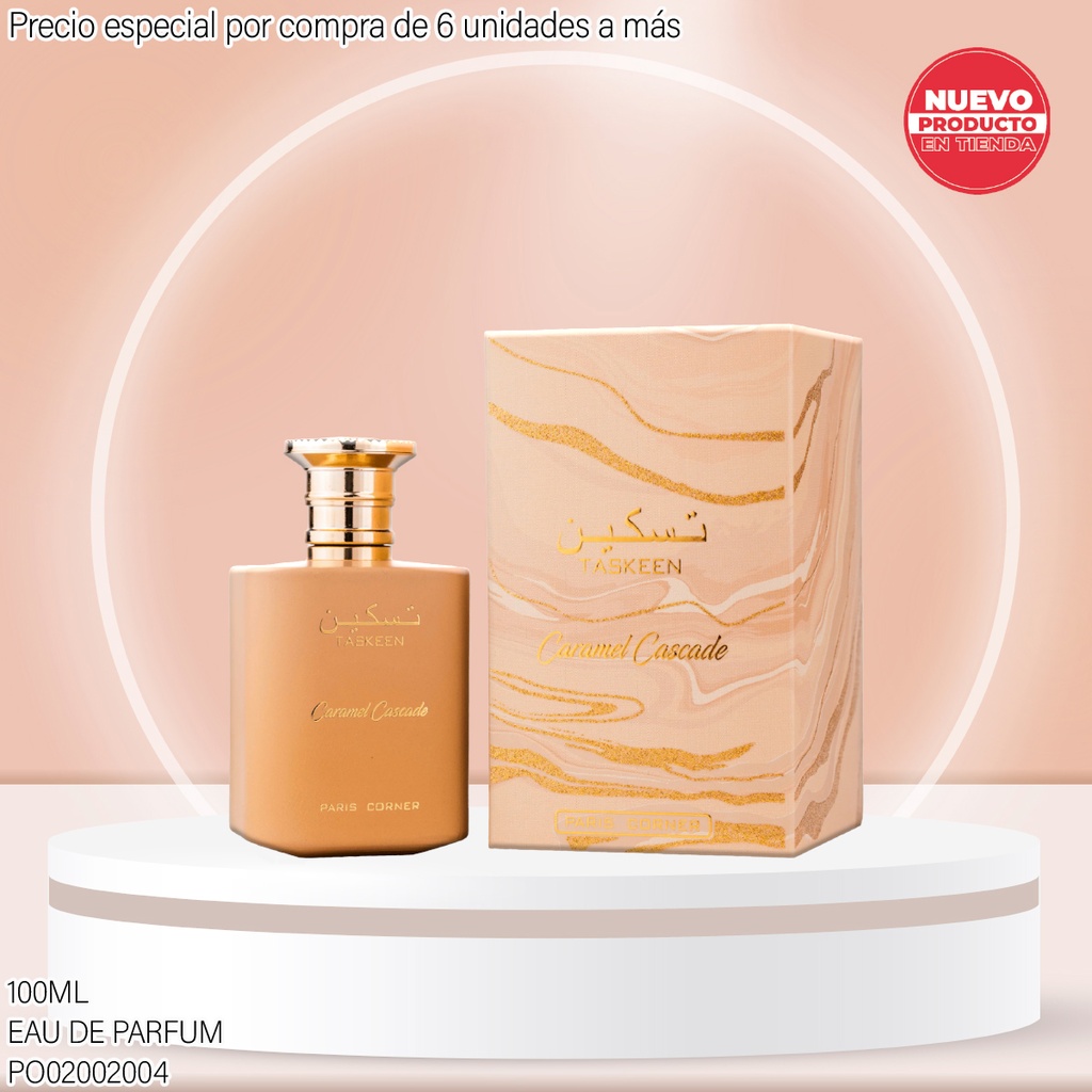 PERFUME TASKEEN CARAMEL CASCADO PARIS CORNER EDP 100ML