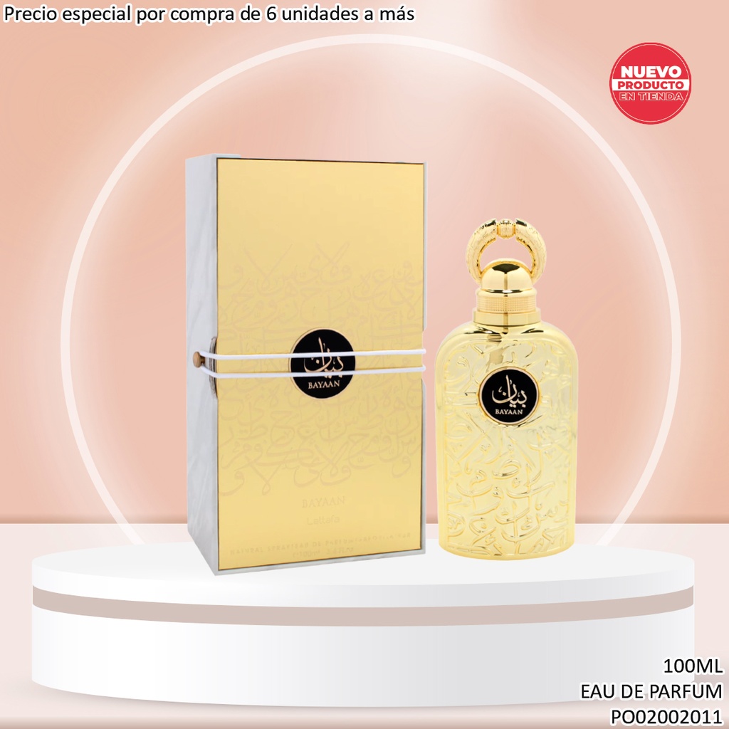 PERFUME BAYAAN LATTAFA EDP 100ML