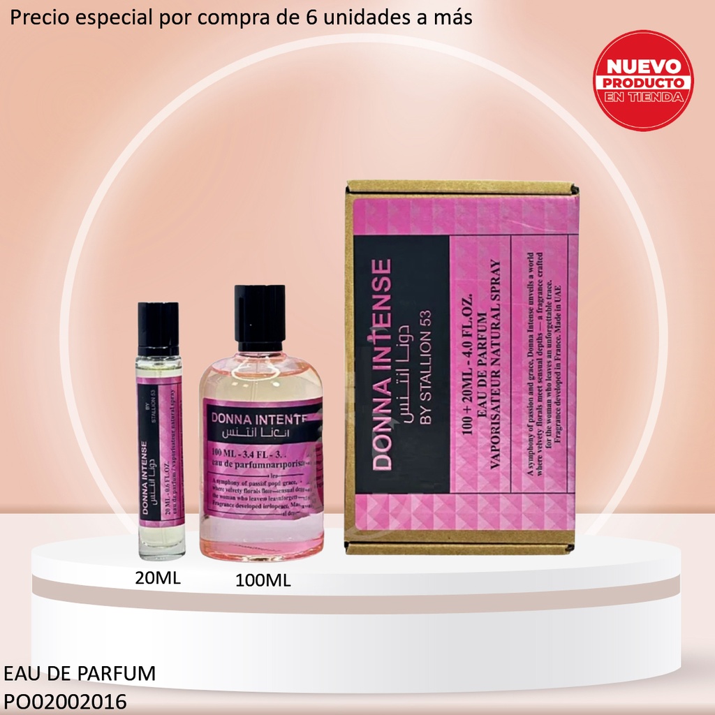 SET PERFUMES DONNA INTENSE BY STALLION 53 100/20ML