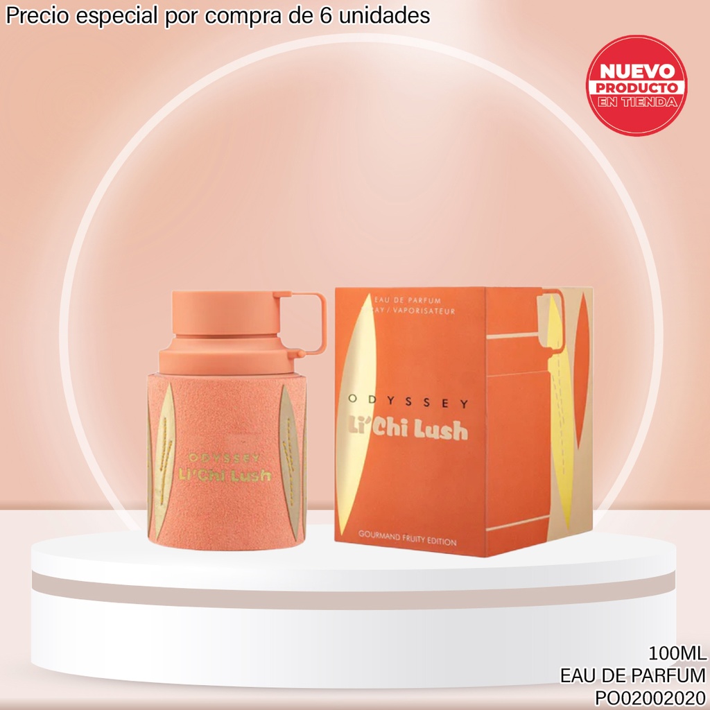 PERFUME ODYSSEY LI´CHI LUSH GOURMAND ARMAF 100ML EDP