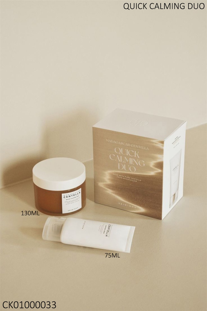 QUICK CALMING DUO MADAGASCAR CENTELLA 70 PADS/75 ML