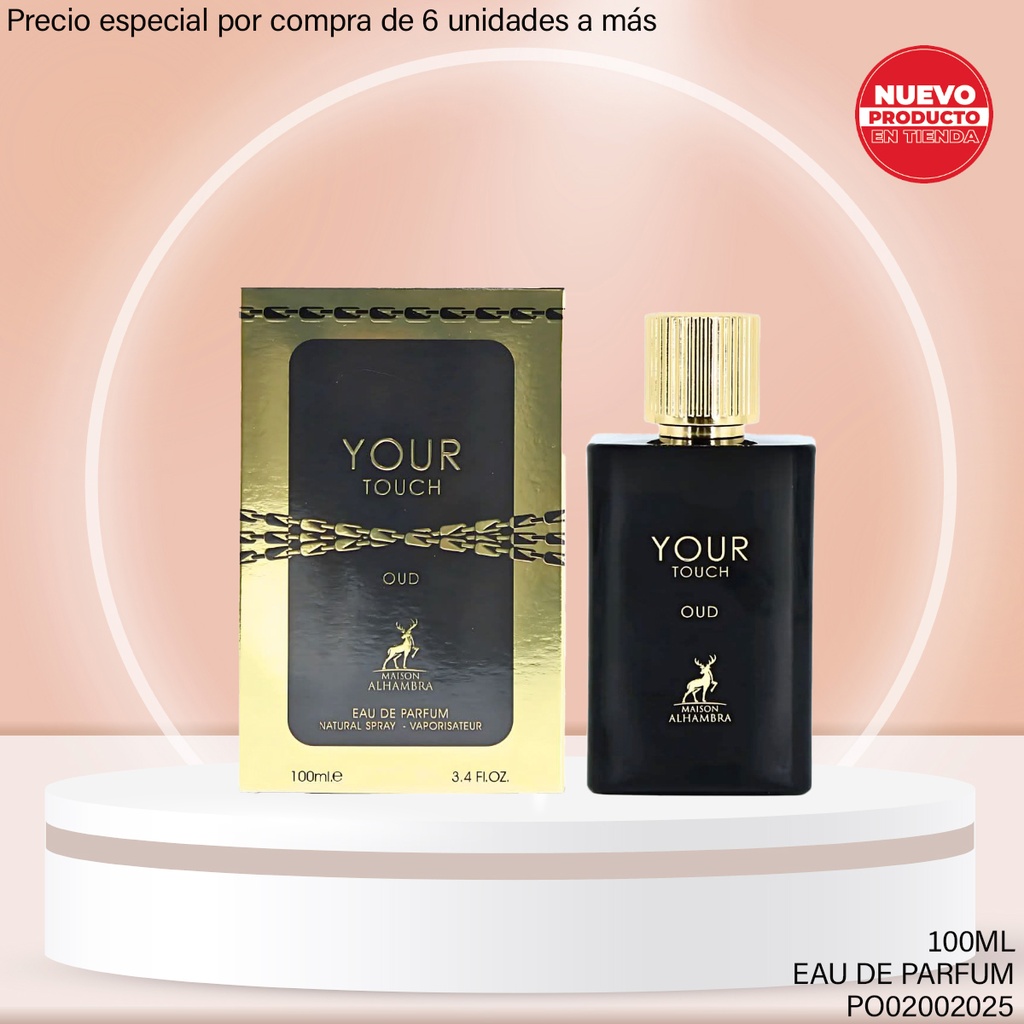PERFUME YOUR TOUCH UNISEX EDP 100ML MAISON ALHAMBRA