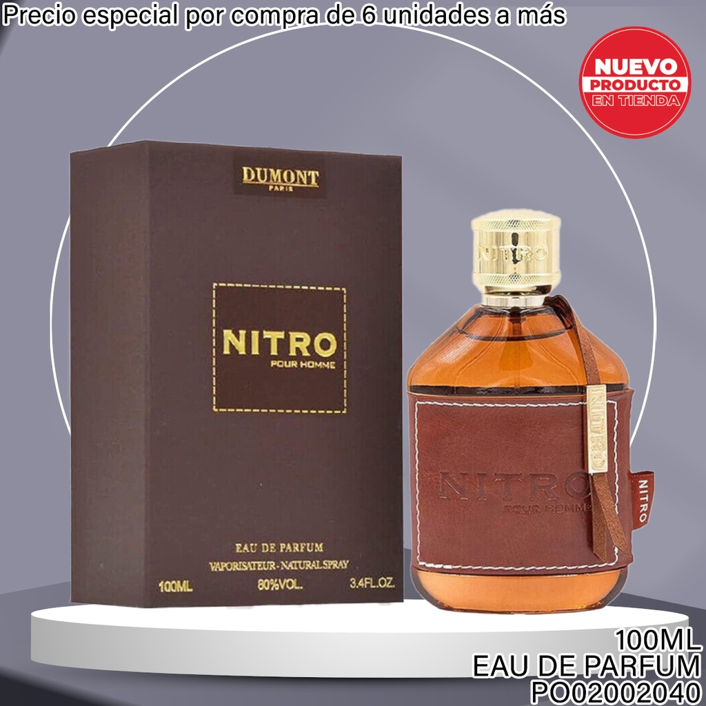 PERFUME NITRO POUR HOMME DUMONT EDP 100ML