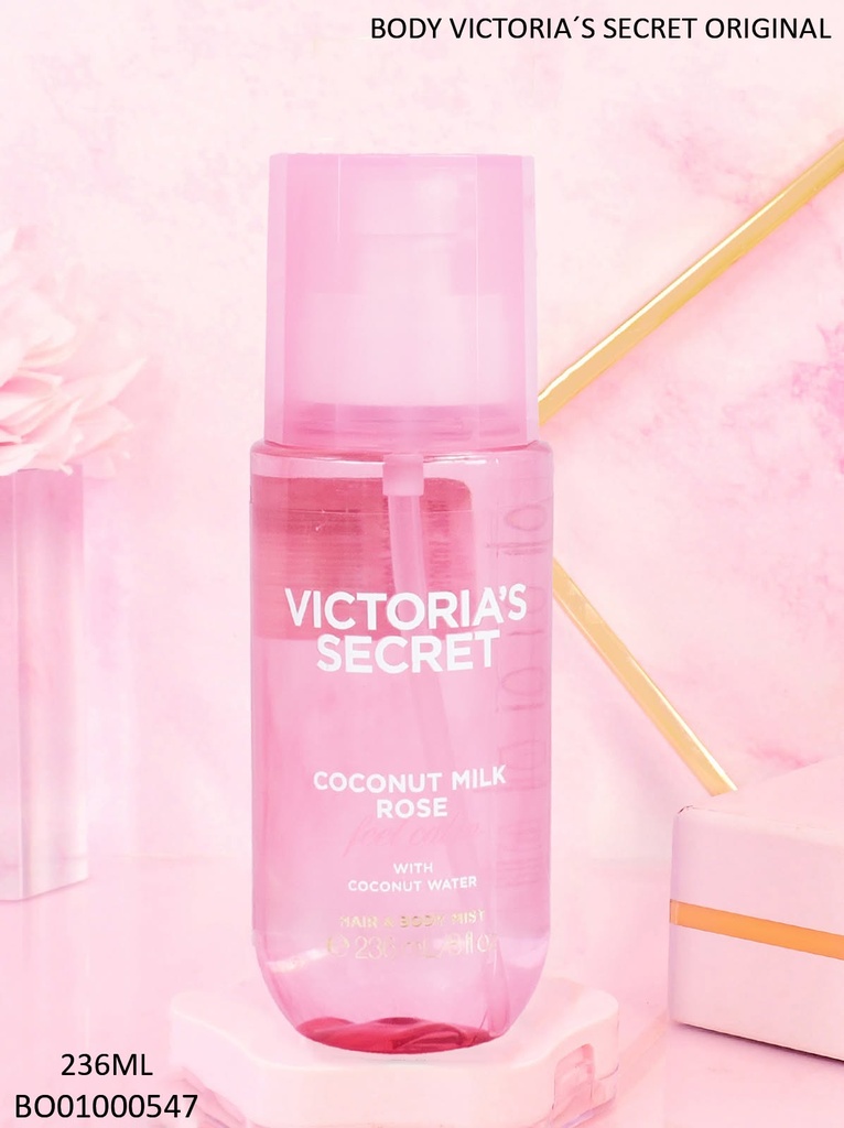 BODY VICTORIA´S SECRET CAPILAR & CORPORAL COCONUT MILK ROSE FEEL CALM 236ML