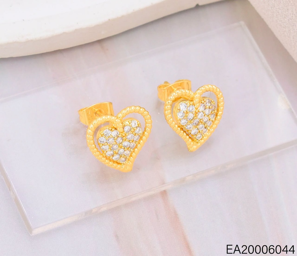 ARETES CORAZON ZIRCONIAS EE5766-9 (IM26)
