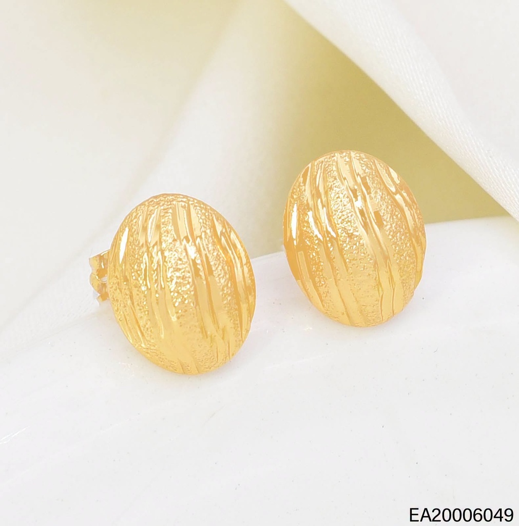 ARETES DOR. OV CORRUGADO EE5774-432 (IM26)