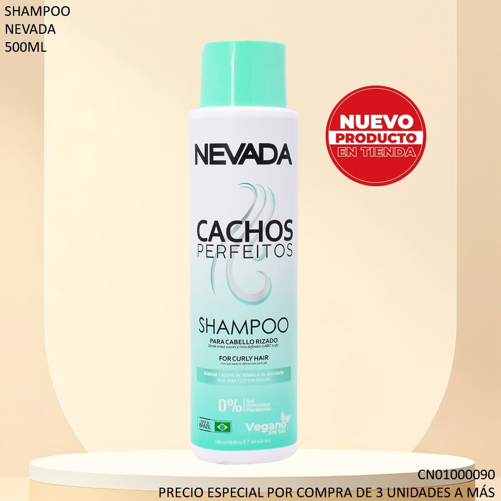 SHAMPOO NEVADA 500ML CACHOS PERFEITOS KH04858