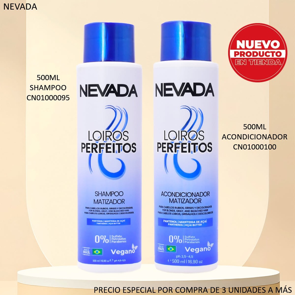 ACONDICIONADOR NEVADA 500ML LOIROS PERFEITOS 2293