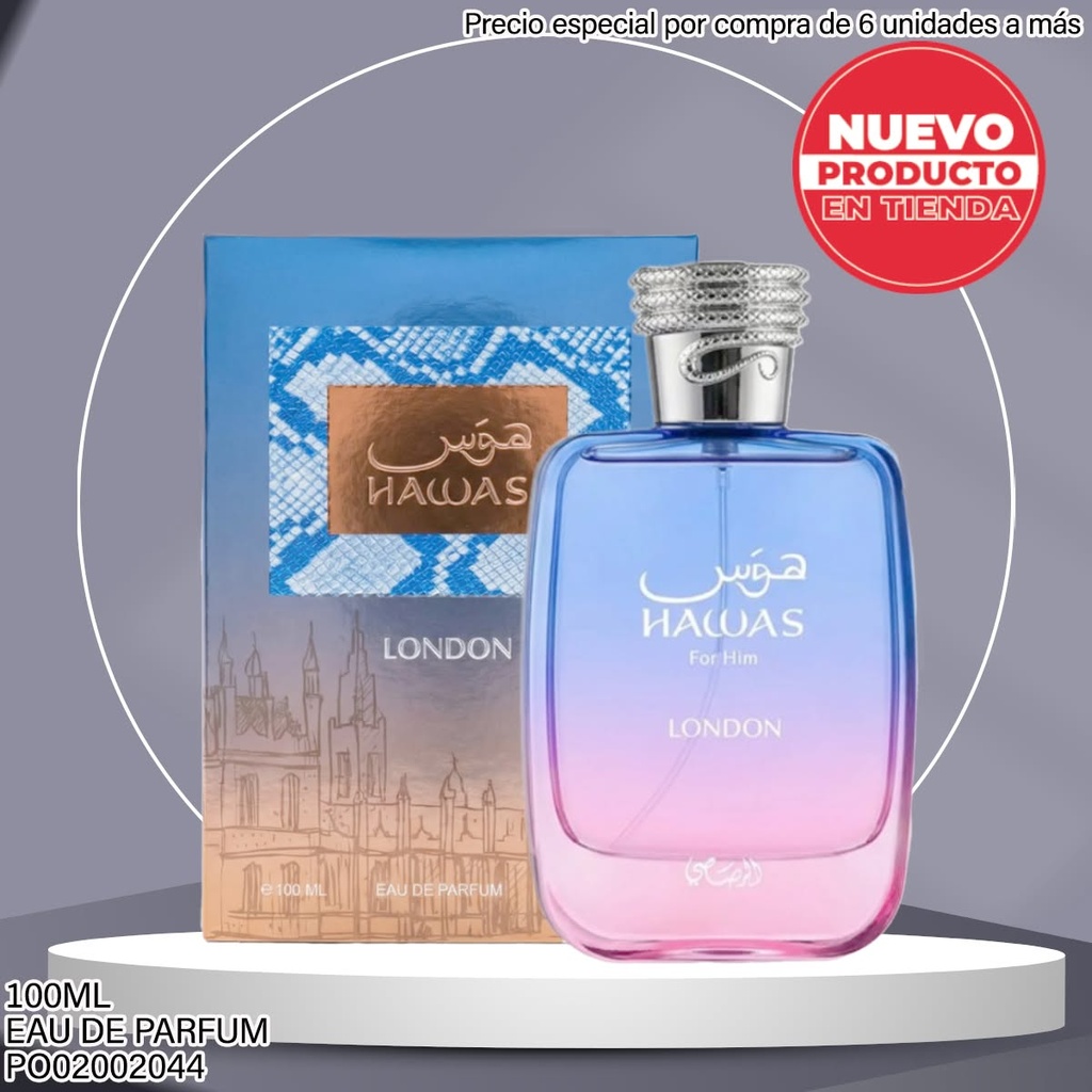 PERFUME HAWAS LONDON RASASI EDP 100ML