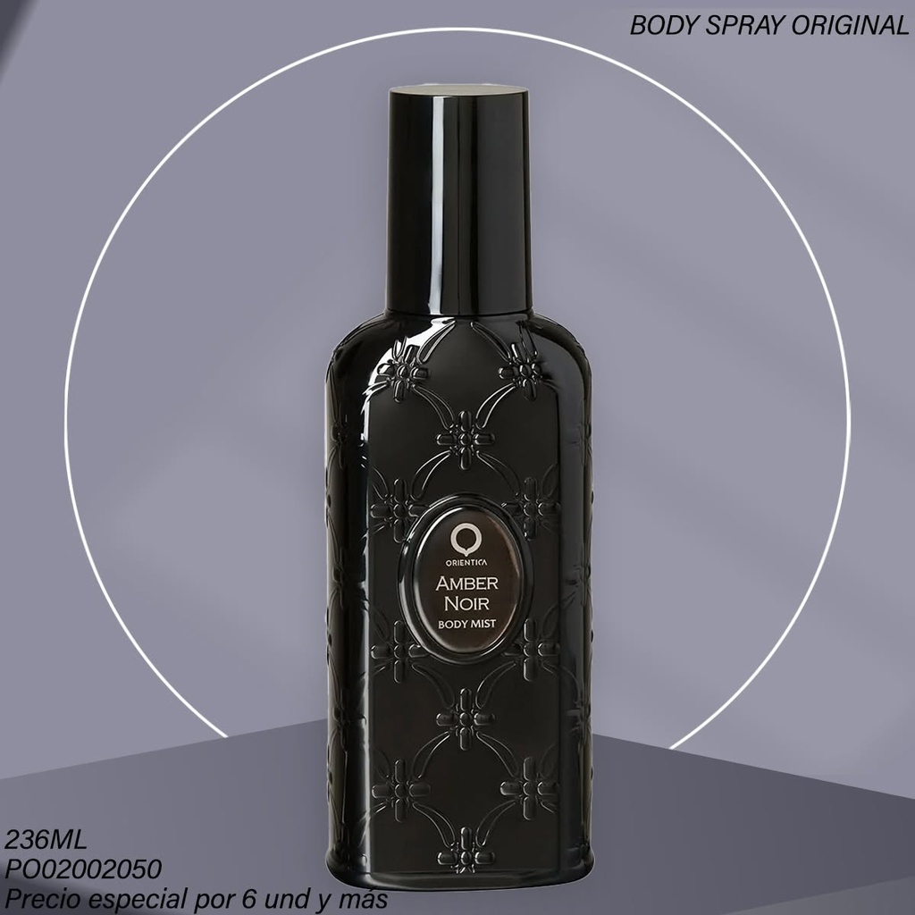 BODY MIST ORIENTICA 236ML AMBER NOIR OFS5946