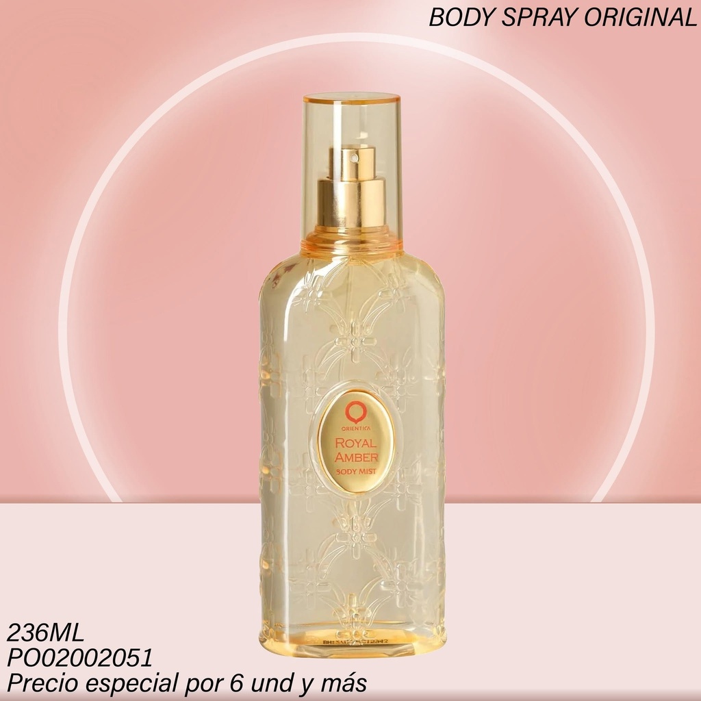 BODY MIST ORIENTICA 236ML ROYAL AMBER OFS5943