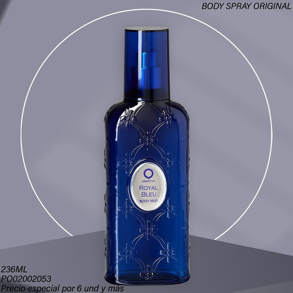 BODY MIST ORIENTICA 236ML ROYAL BLEU OFS5944