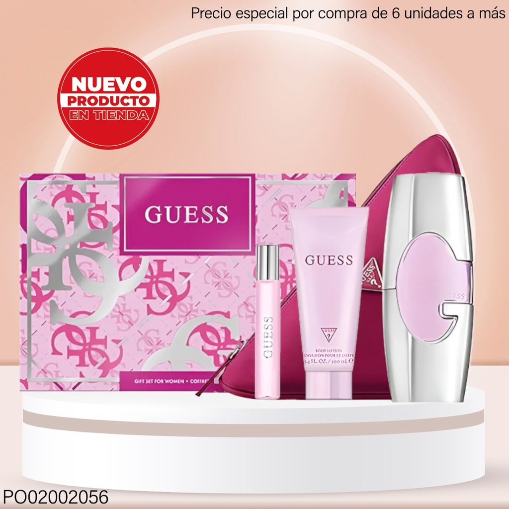 ESTUCHE PERFUMES GUESS WOMEN 100ML/75ML/15ML