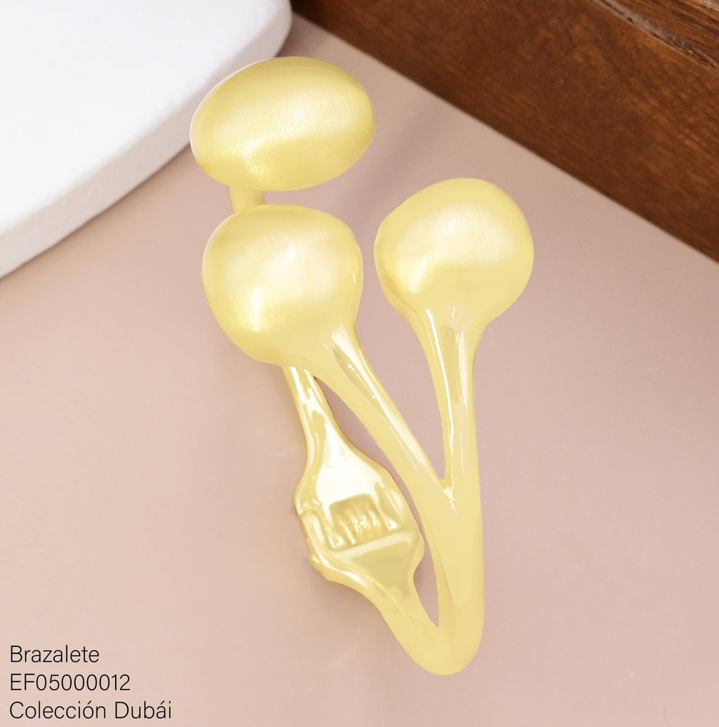BRAZALETE 3 OVALOS LISOS 2/1 FD25867
