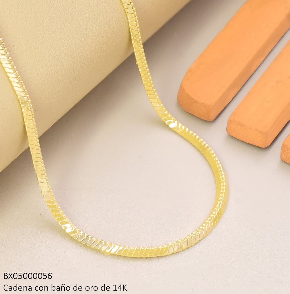 CADENA BAÑO DE ORO 14K XUPING VENECIA XP10.06.26