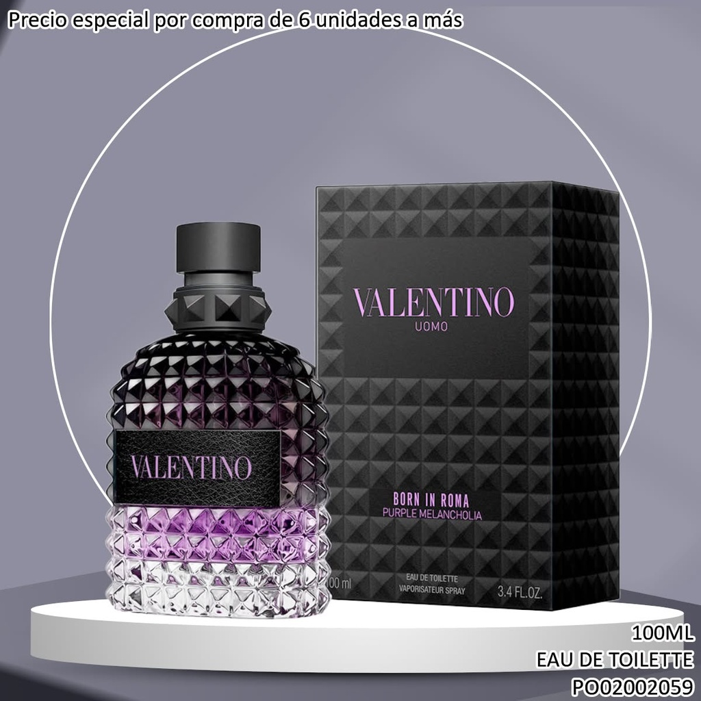 PERFUME VALENTINO UOMO PURPLE MELANCHOLIA EDP 100ML