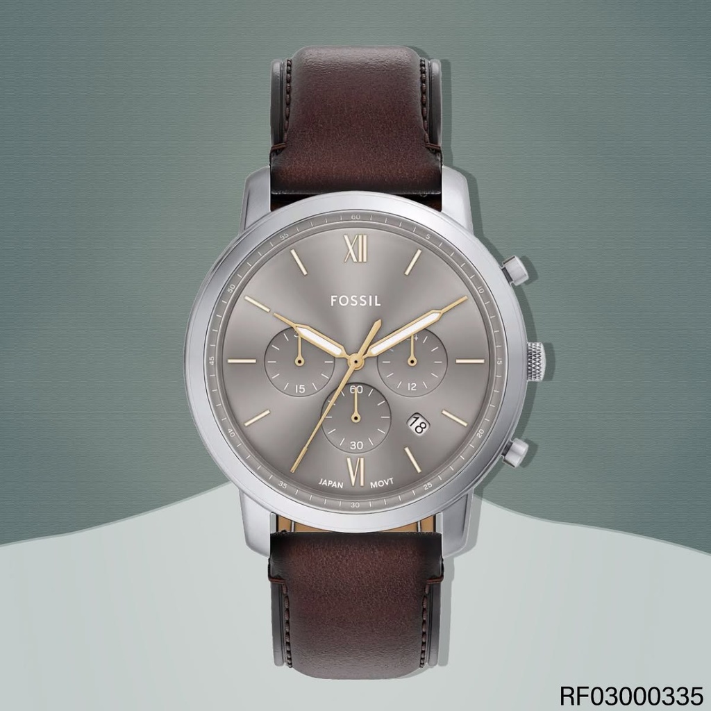 RELOJ FOSSIL NEUTRA LEATHER CAB. FS6129  FAJA CAFE