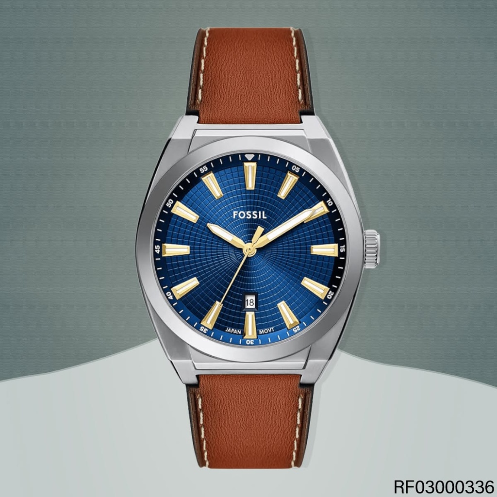 RELOJ FOSSIL EVERETT CAB. FS6115 FAJA CAFE