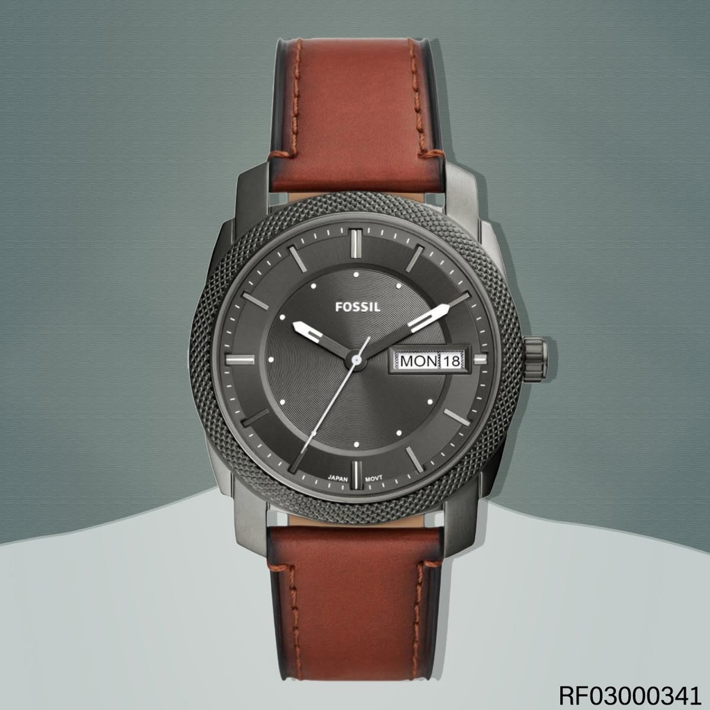 RELOJ FOSSIL MACHINE CAB. FS5900 FAJA CAFE