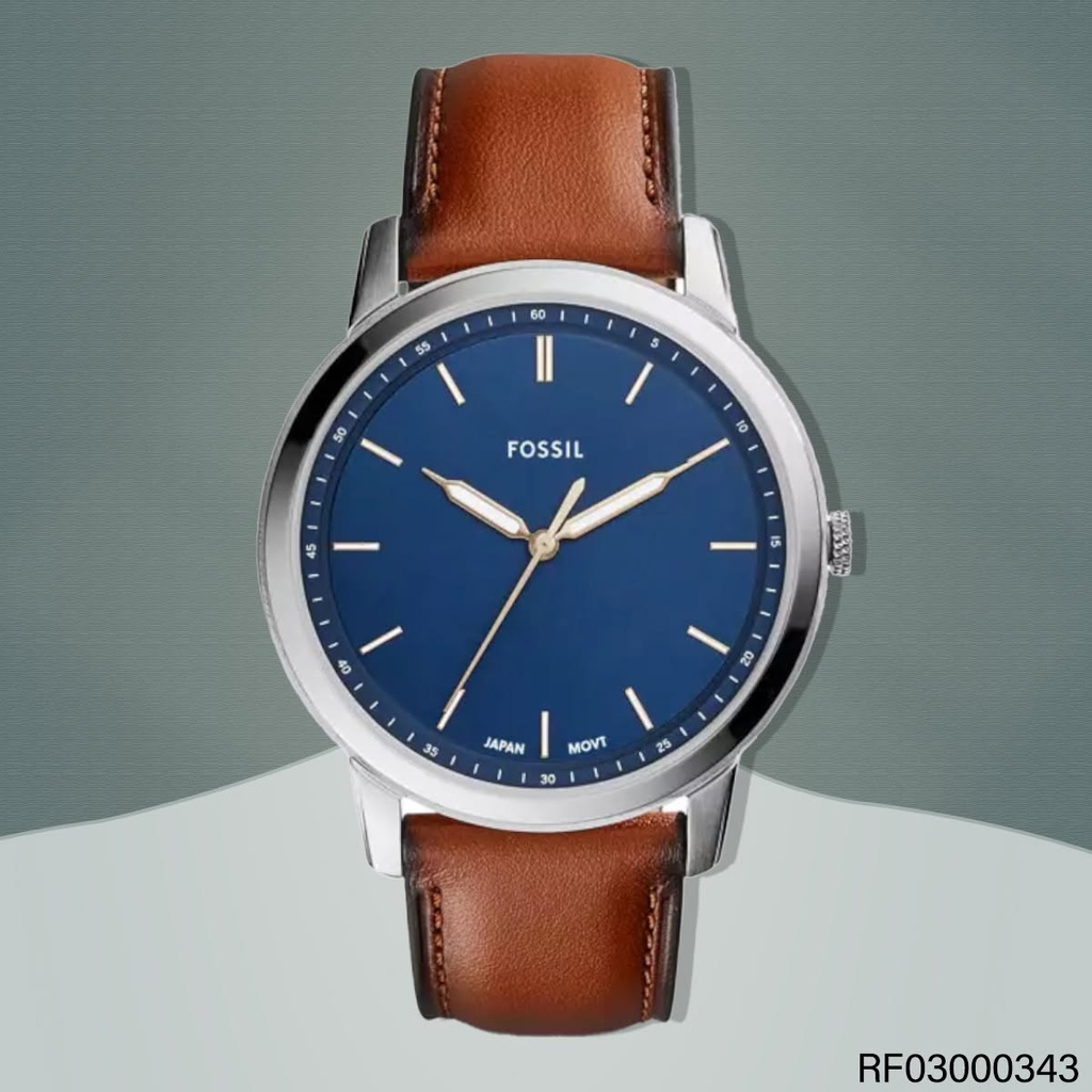 RELOJ FOSSIL MINIMALIST CAB. FS5304 FAJA CAFE