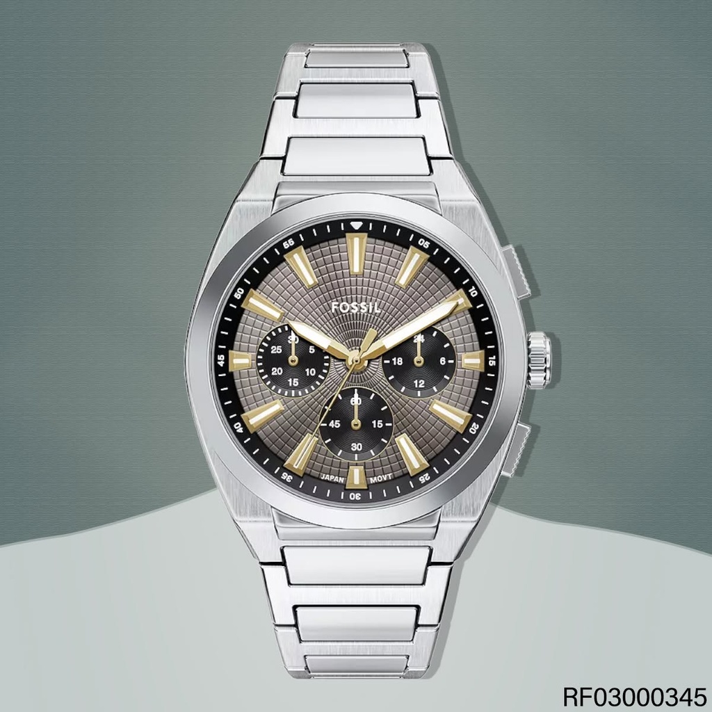 RELOJ FOSSIL EVERETT CAB. FS6128 PLAT