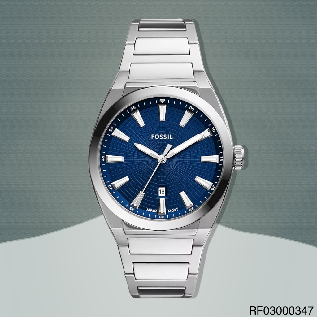 RELOJ FOSSIL EVERETT CAB. FS5822 PLAT.