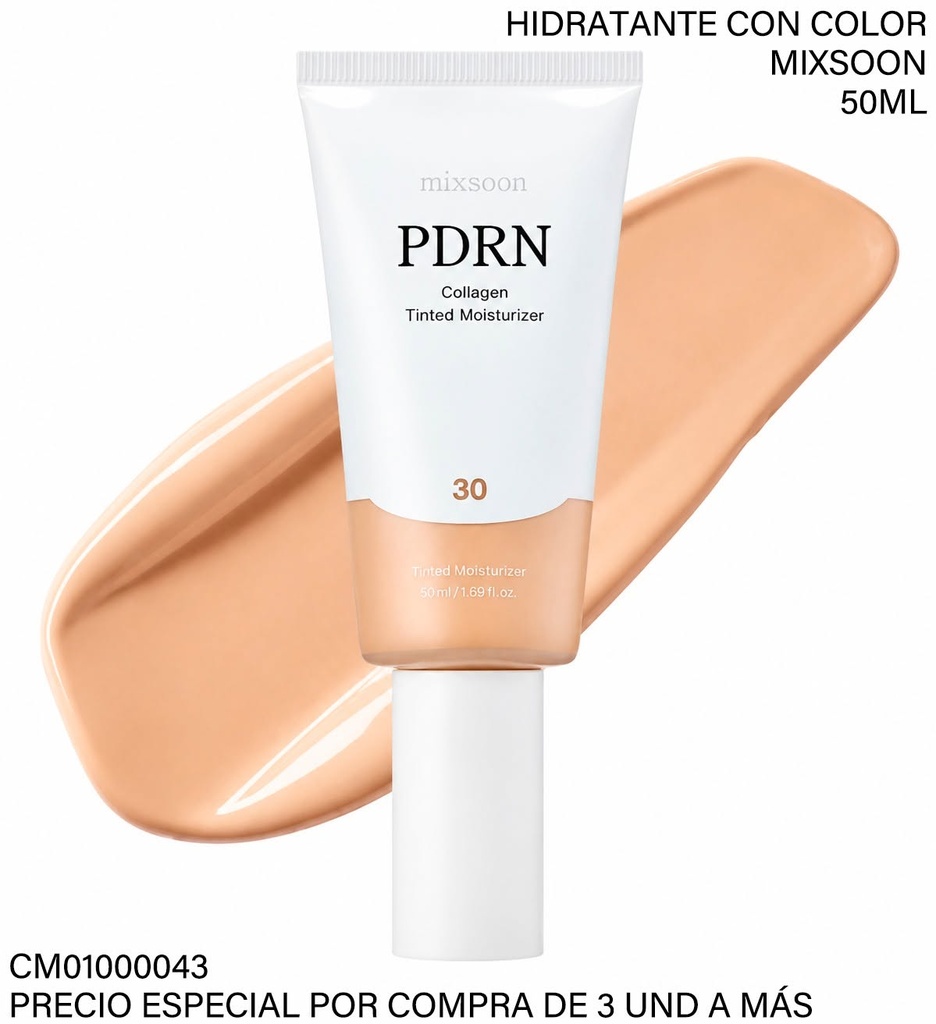 PDRN COLLAGEN TINTED MOISTURIZER #30 50ML