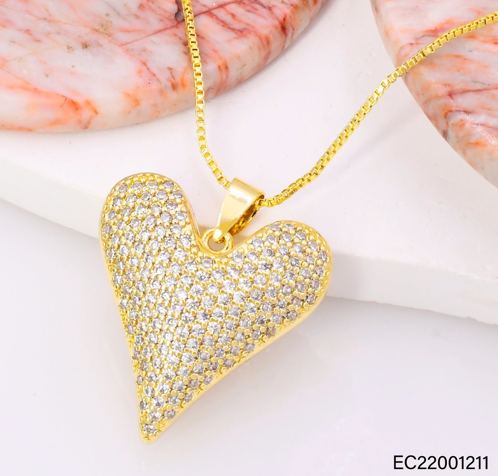 CADENA DIJE CORAZON CE810-217 (J26)