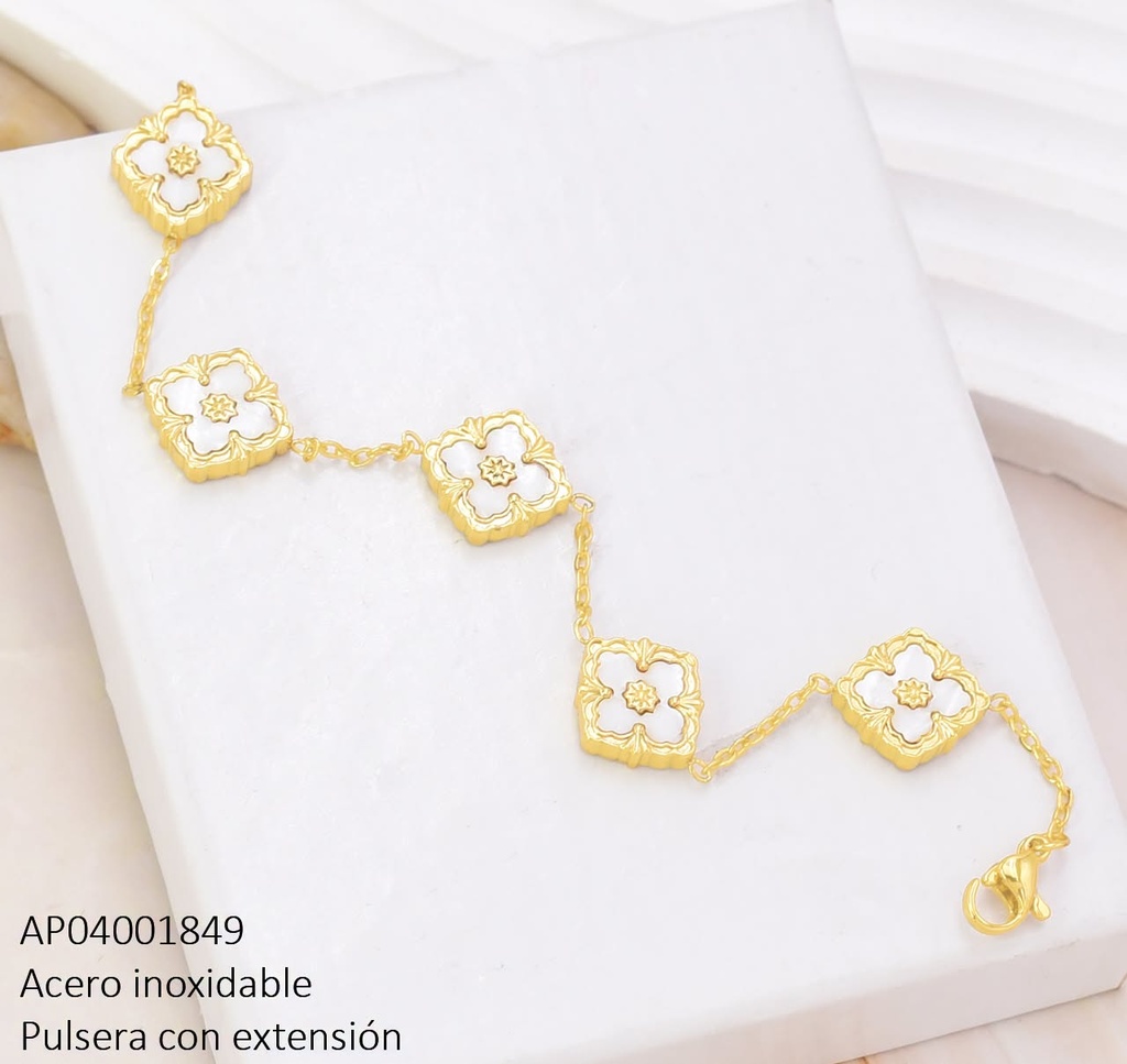 PULSERA VAN CLEEF BLANCO BA2382-331