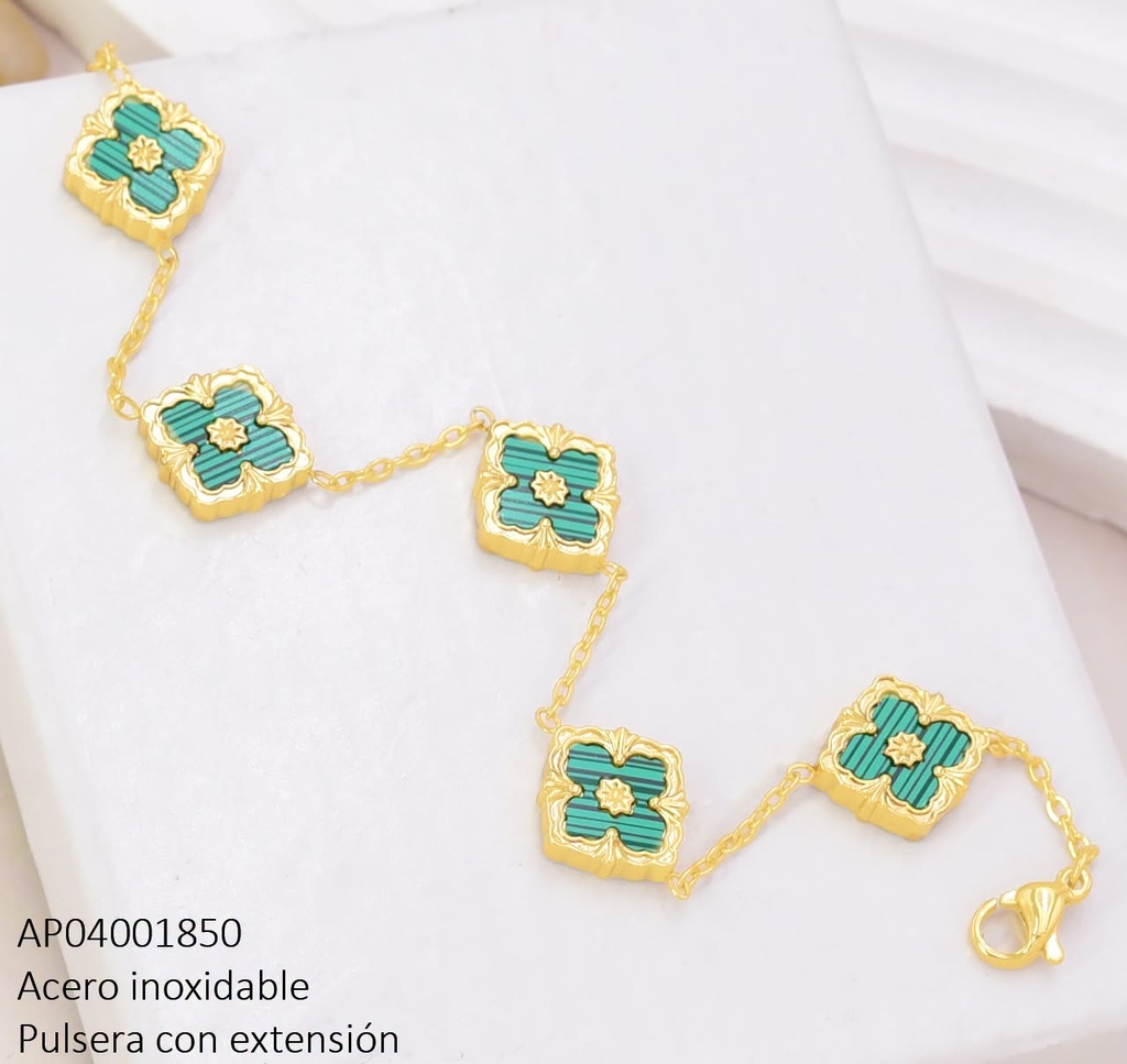 PULSERA VAN CLEEF VERDE BA2383-331 (VC)
