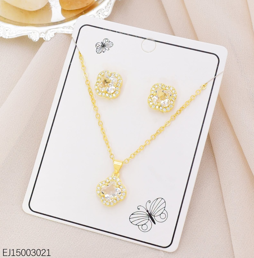 SET VAN CLEEF ZIRC. BORDE ZIRCONIAS SE1501-9