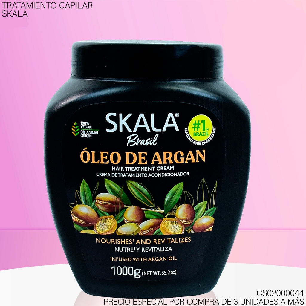 TRATAMIENTO SKALA BRASIL OLEO DE ARGAN 1000G 8703