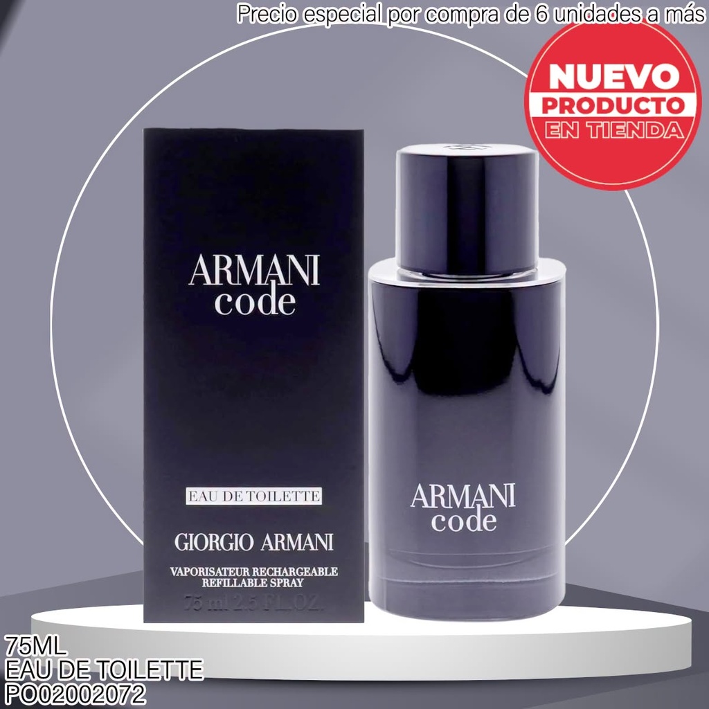 PERFUME ARMANI CODE GIORGIO ARMANI ML EDT